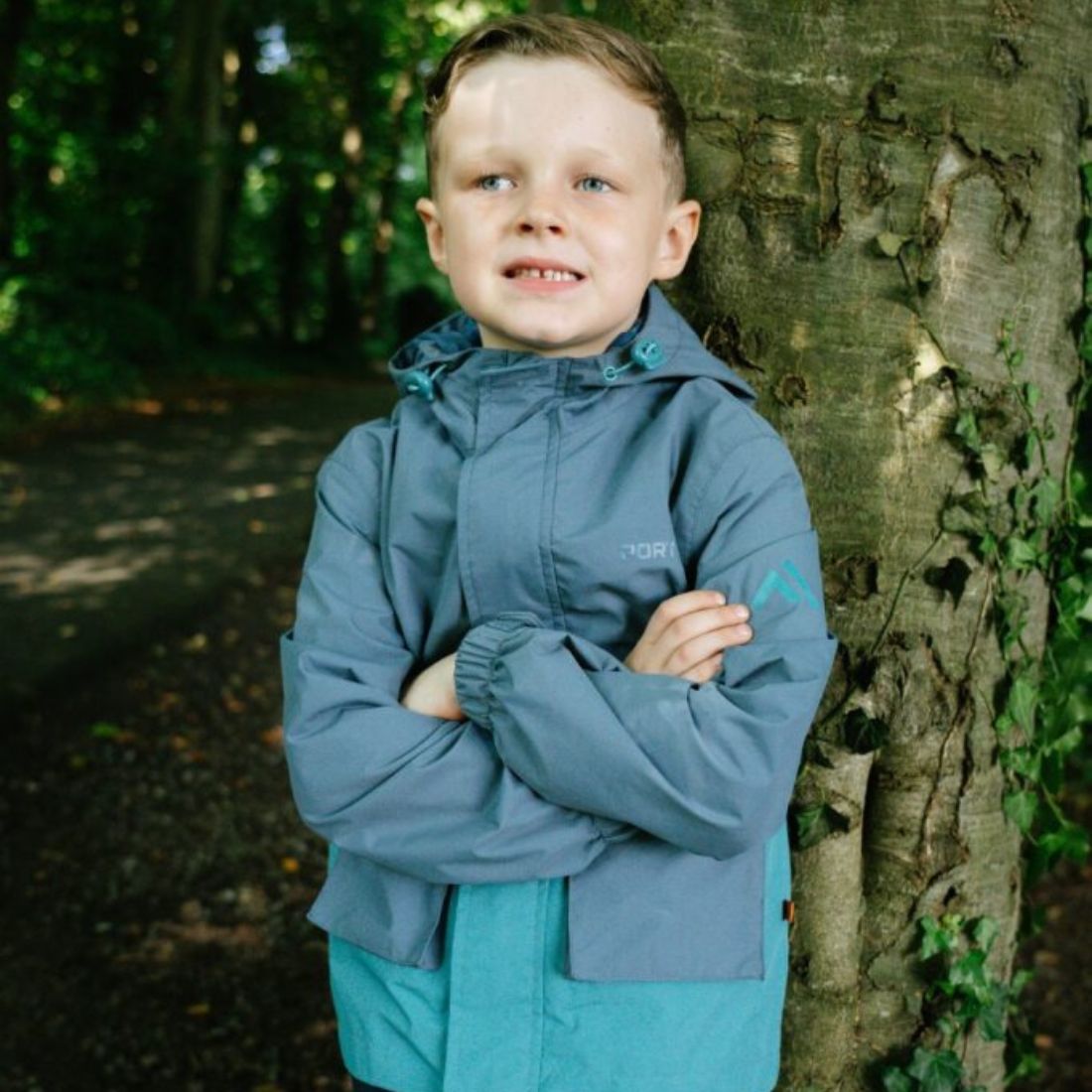 Kid's Delphi Fleece Lined Rain Jacket | Portwest | Portwest - The Outdoor Shop