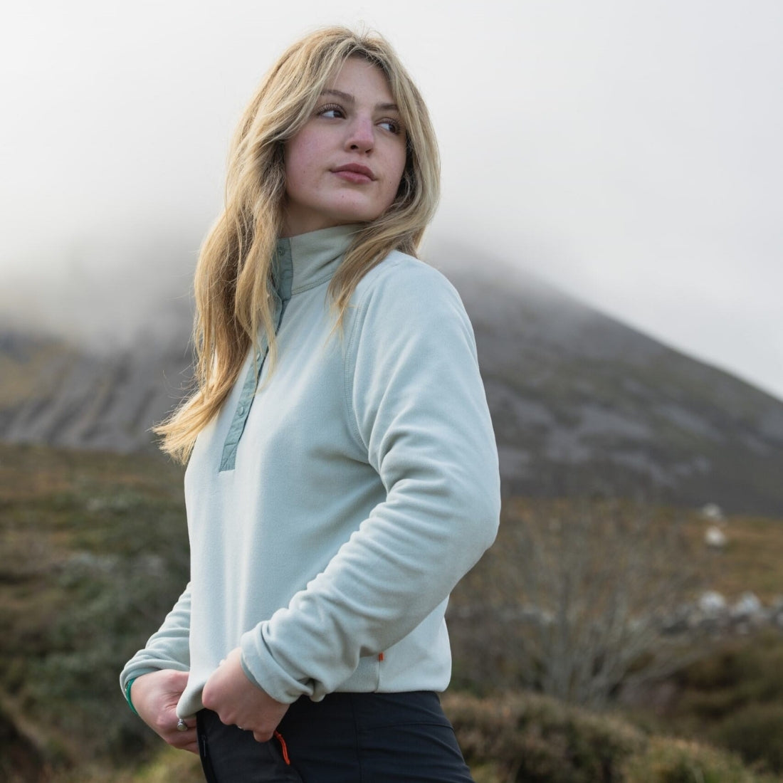 Portwest Easky Women’s Lightweight Microfleece Snap Fleece | Portwest | Portwest - The Outdoor Shop