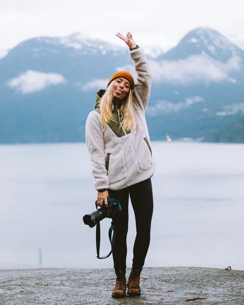 Beaumont Recycled Sherpa Hooded Fleece | Passenger | Portwest - The Outdoor Shop