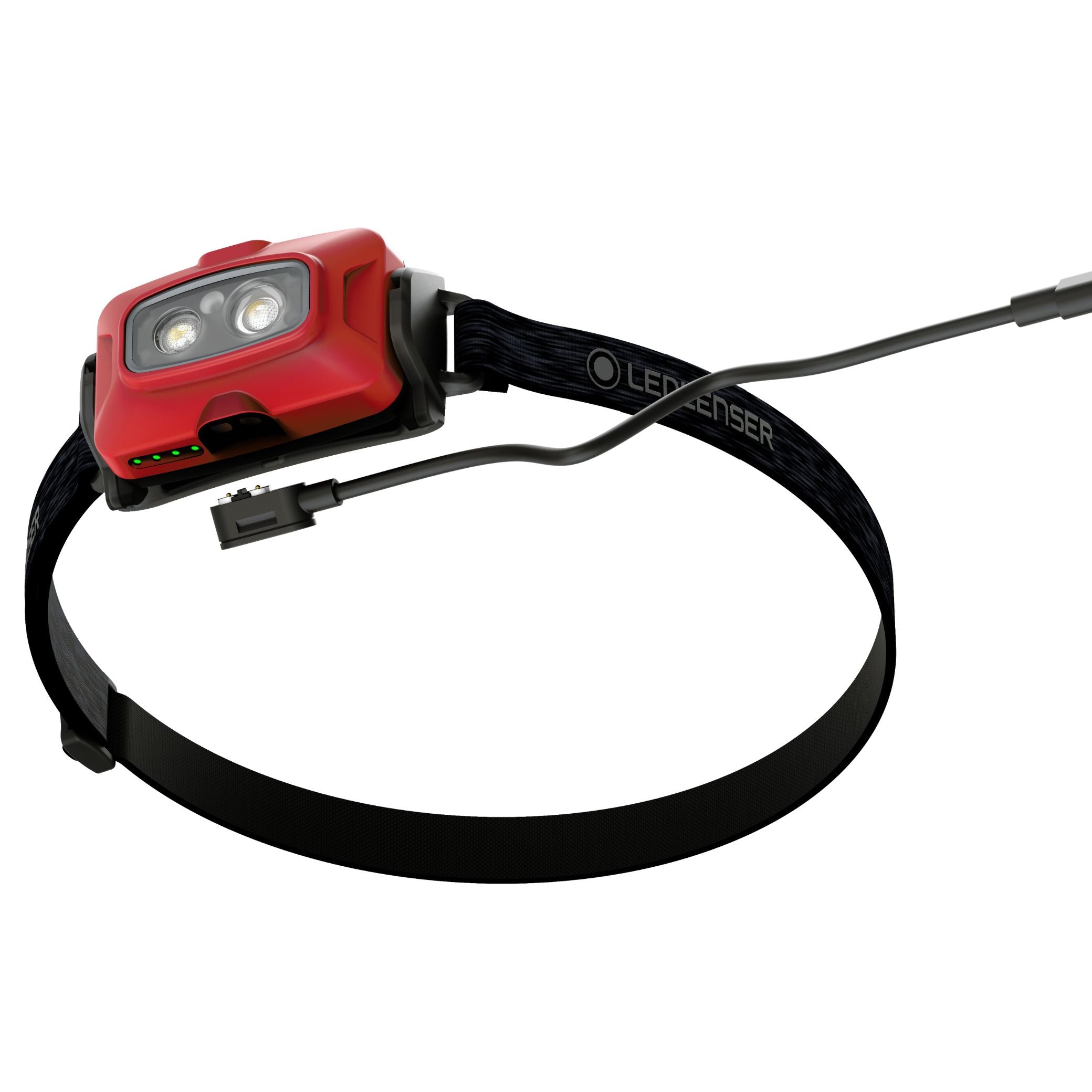 Ledlenser HF6R CORE Rechargeable Head Torch Red | LEDLENSER | Portwest - The Outdoor Shop