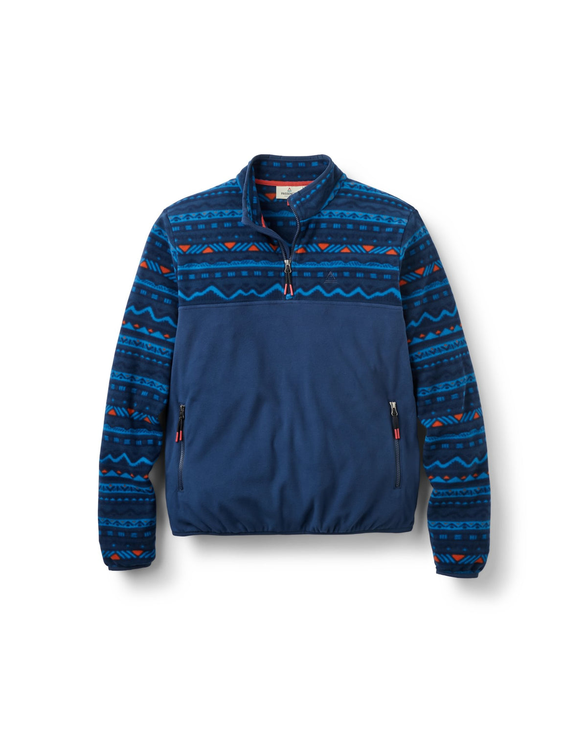 Passenger Set Off Recycled Polar 1/4 Zip Fleece