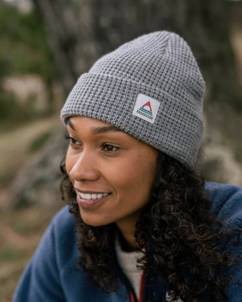 Moss Double Layer Recycled Waffle Beanie | Passenger | Portwest - The Outdoor Shop