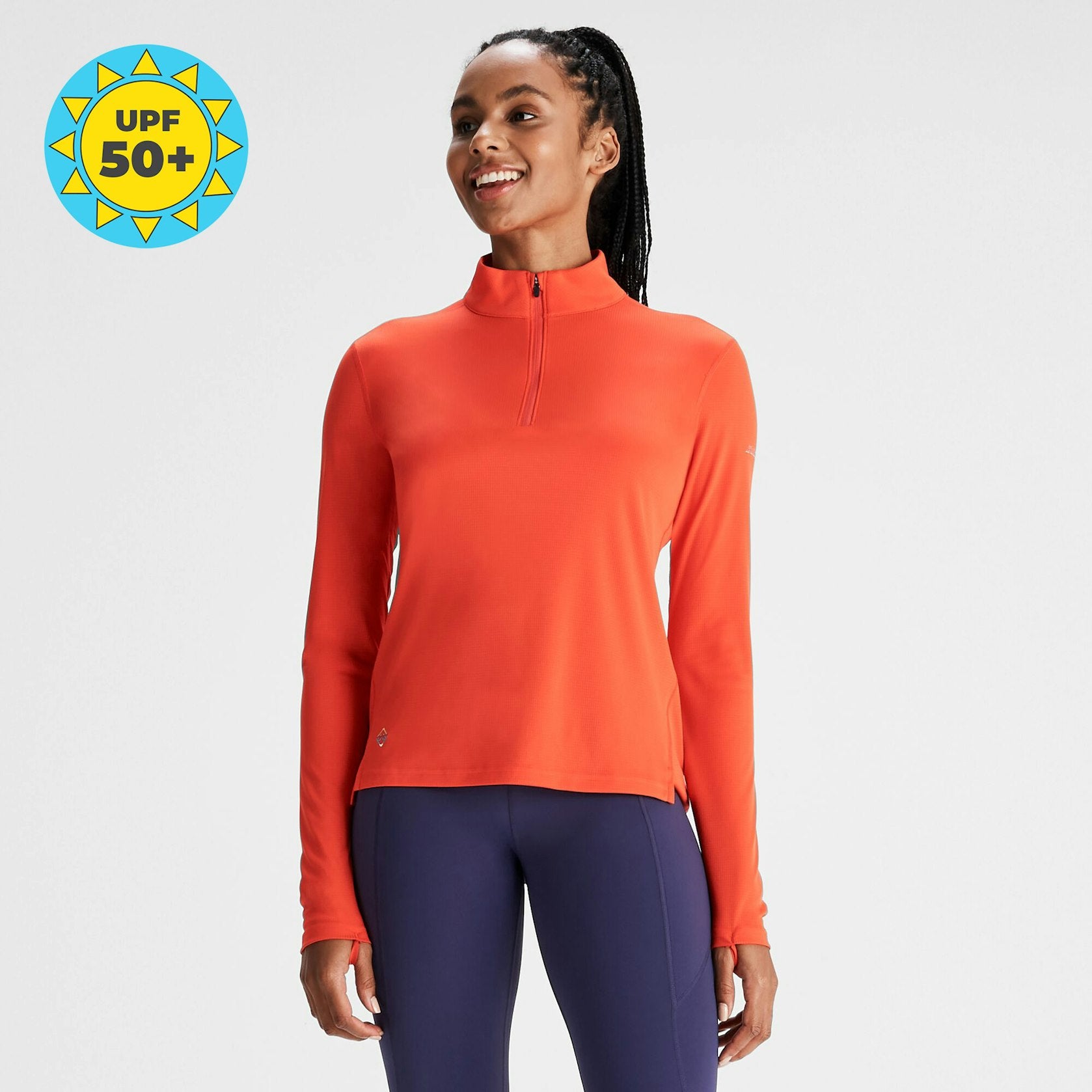 Women’s Seeker Quarter Zip Top | Kathmandu | Portwest - The Outdoor Shop