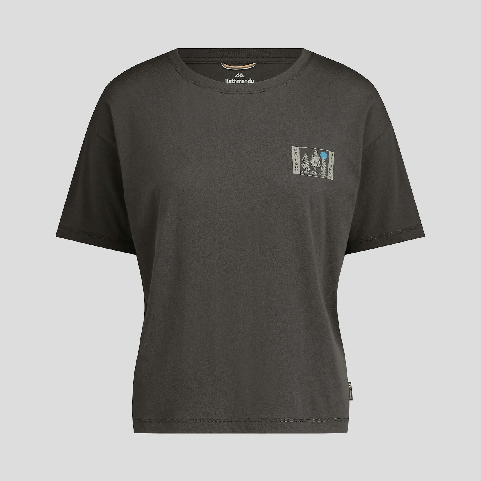 Women’s Explore Nature Organic Cotton T-shirt | Kathmandu | Portwest - The Outdoor Shop