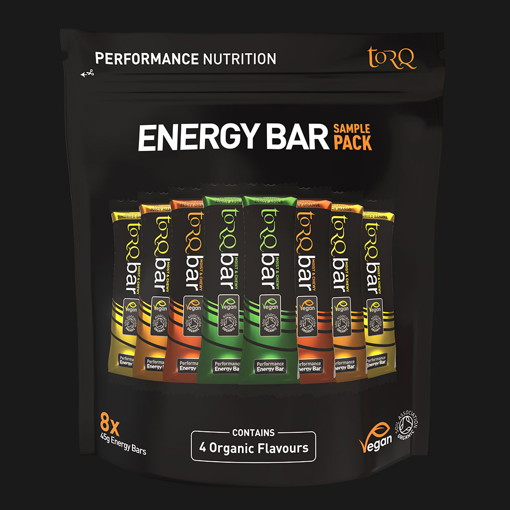 Organic 8 Bar Sample Pack | Torq Nutrition | Portwest - The Outdoor Shop