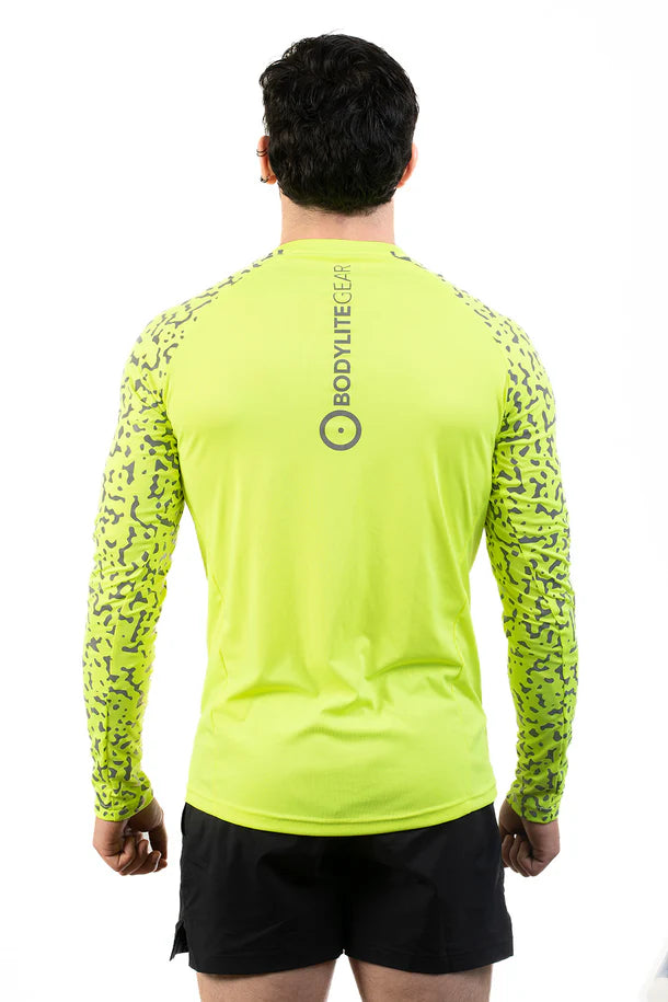 Neon Reflective Long Sleeve Top (M) | BODYLITE | Portwest - The Outdoor Shop