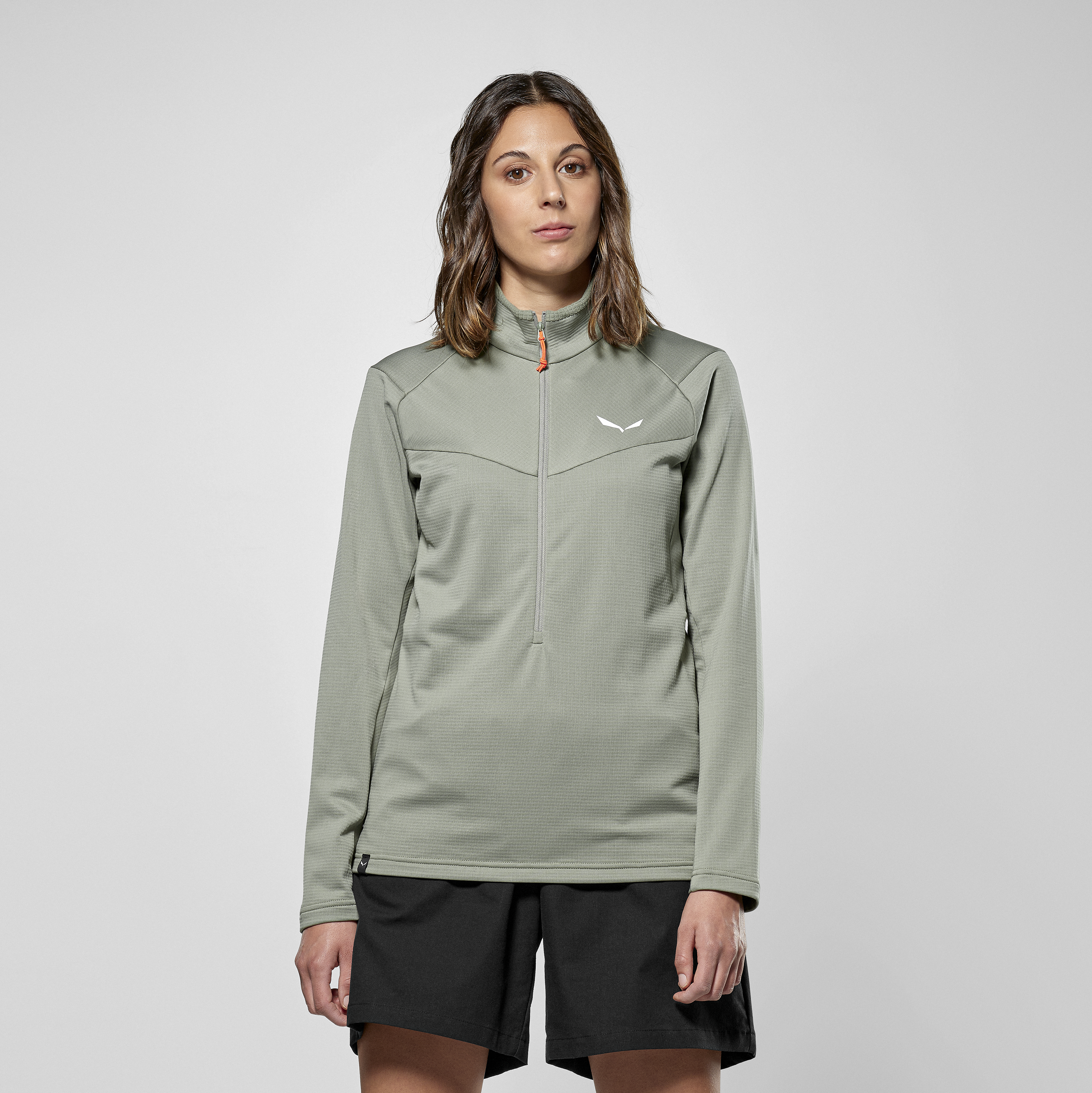 Women's Puez Cammino Polarlite Half Zip Jacket | Salewa | Portwest - The Outdoor Shop