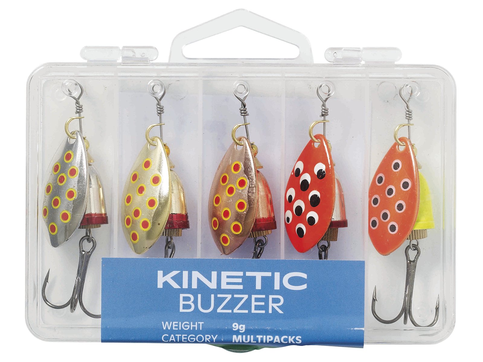 Kinetic Buzzer 6g Lures 5pcs