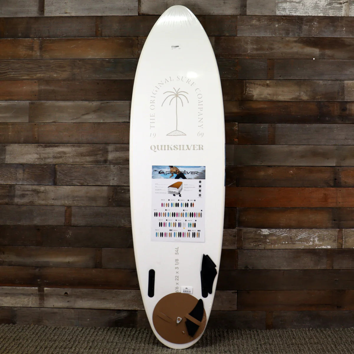 Twin Soft Surfboard - 6'6" | Quiksilver | Portwest - The Outdoor Shop