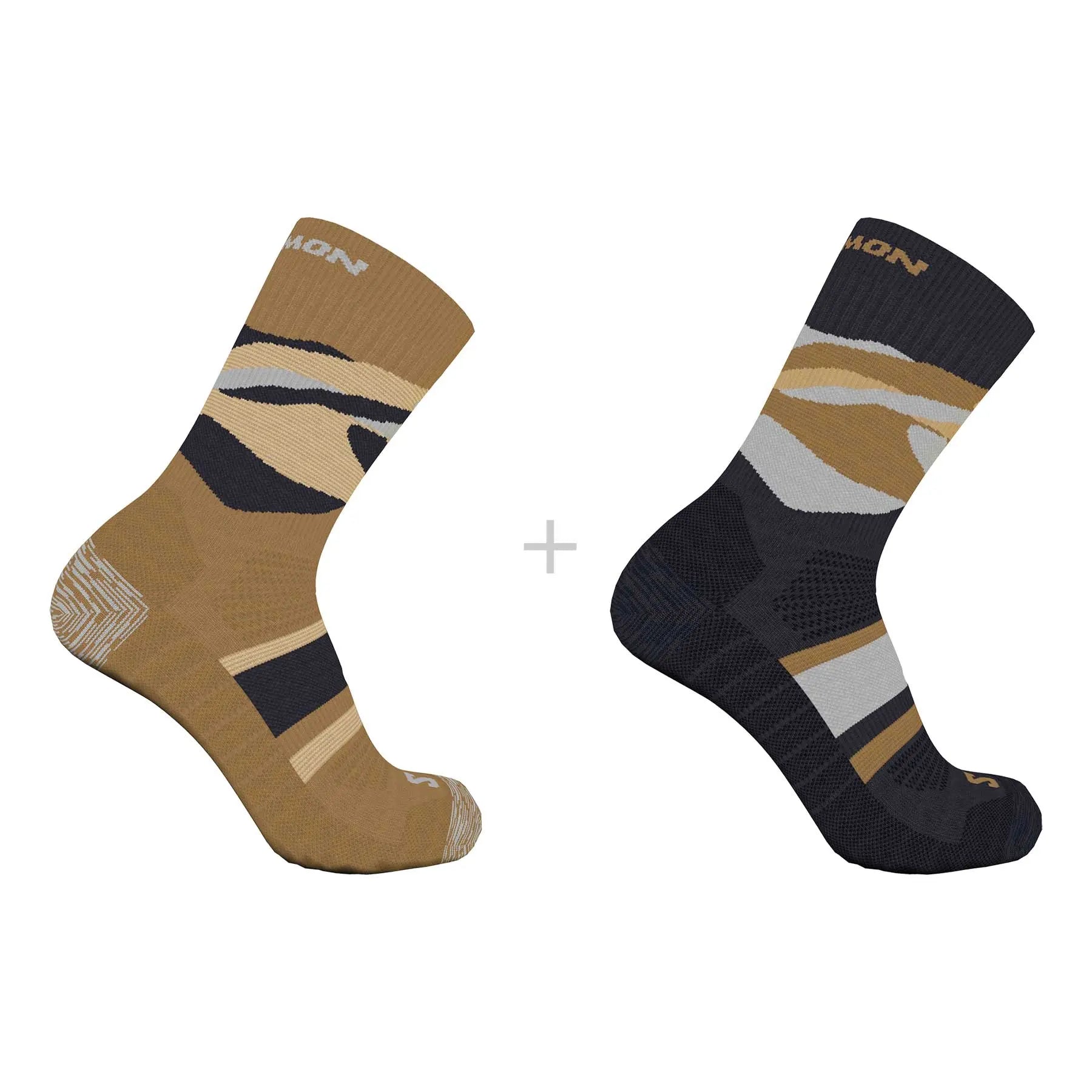 Out Alps Crew 2-Pack Socks | Salomon | Portwest - The Outdoor Shop