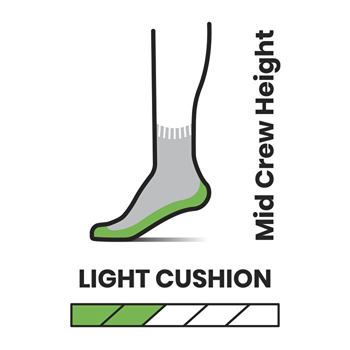 Smartwool Hike Light Cushion Mountain Range Crew Socks | Smartwool | Portwest - The Outdoor Shop