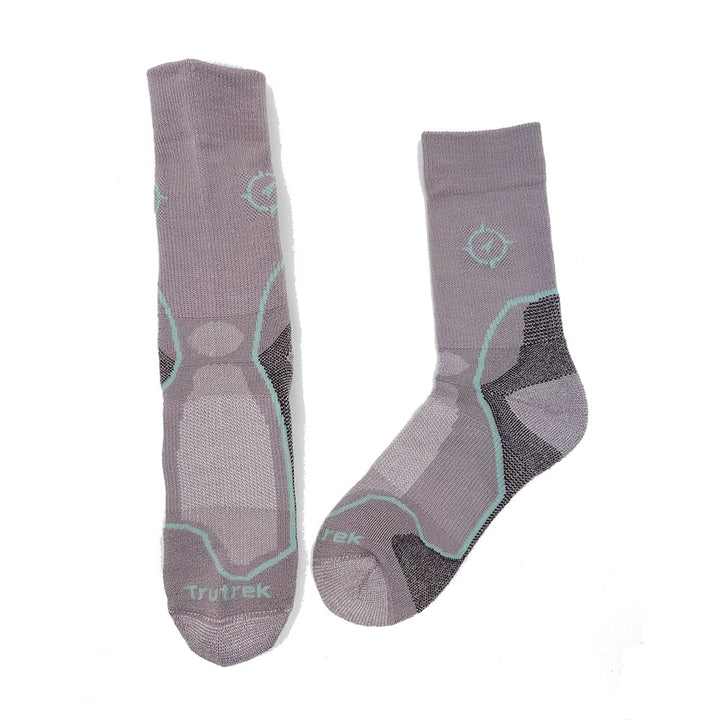 TruTrek Unisex Merino Hiker Lightweight 2-Pack Hiking Socks