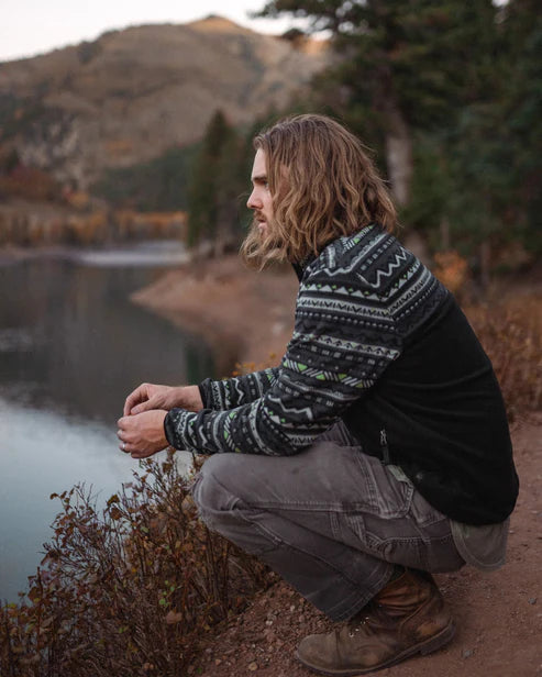 Set Off Recycled Polar 1/4 Zip Fleece | Passenger | Portwest - The Outdoor Shop