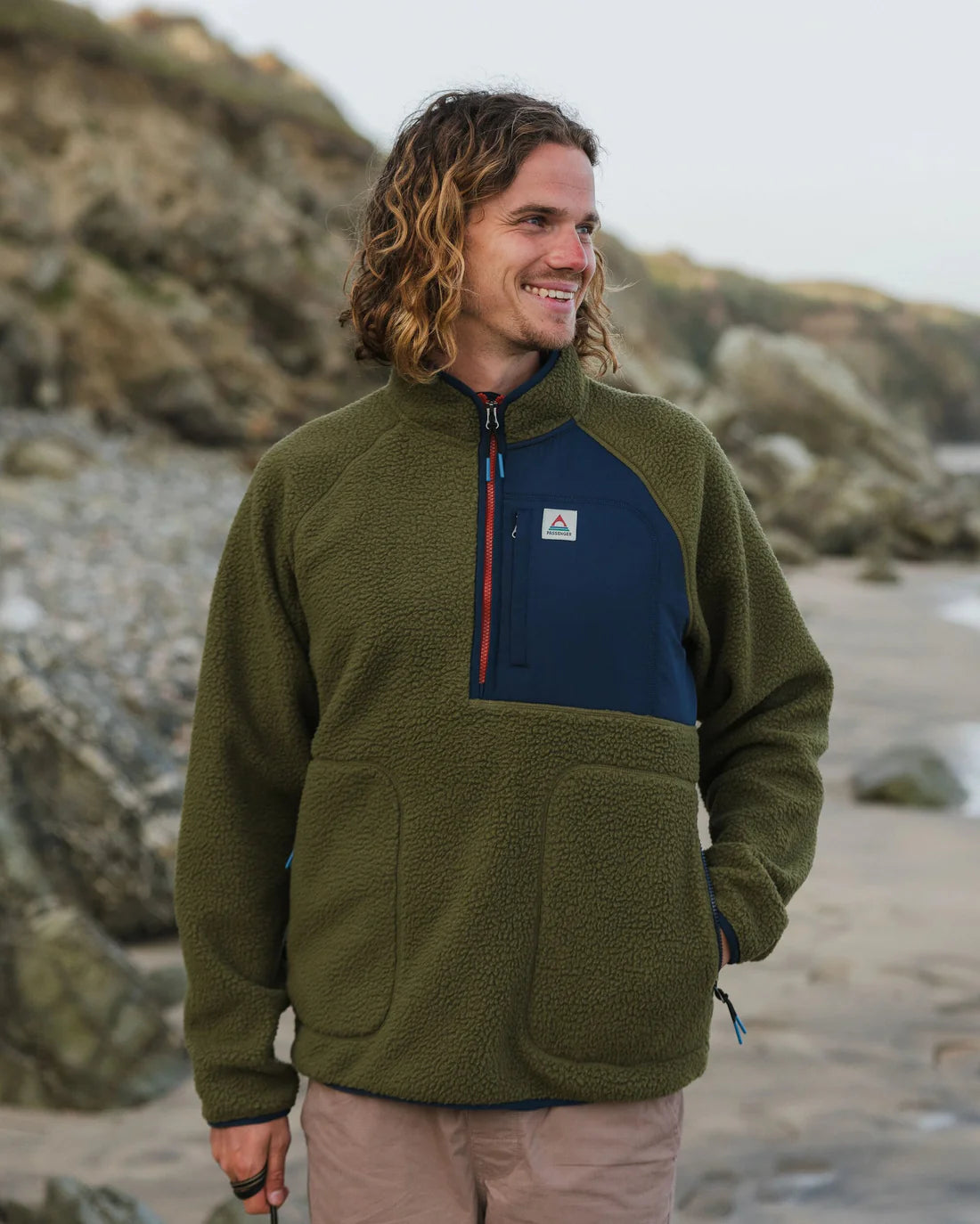Offgrid 1/4 Zip Recycled Sherpa Fleece | Passenger | Portwest - The Outdoor Shop