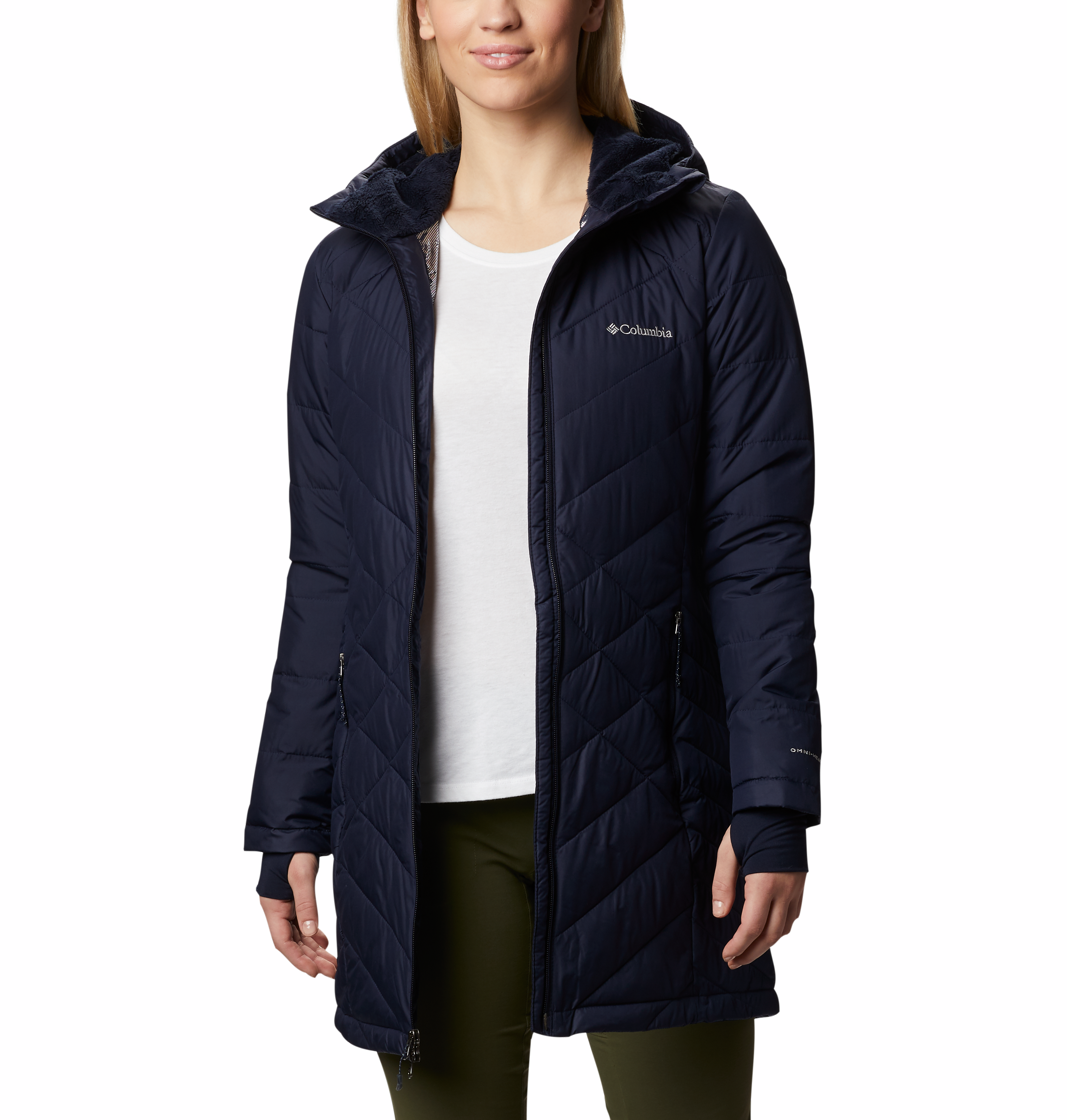 Columbia Womens Heavenly Long Length Jacket Portwest The
