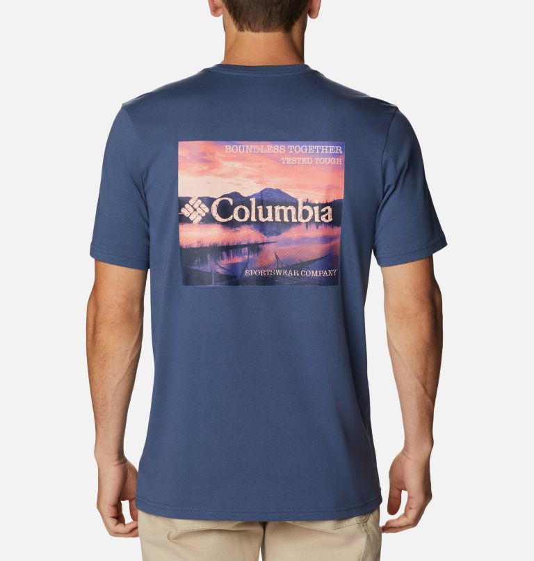 Columbia Mens Rapid Ridge Back Graphic Tee II | COLUMBIA | Portwest - The Outdoor Shop