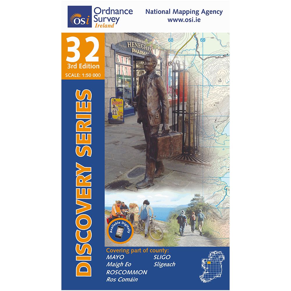 Discovery Series Map - Ordnance Survey Maps OSI | Ordnance Survey Ireland | Portwest Ireland