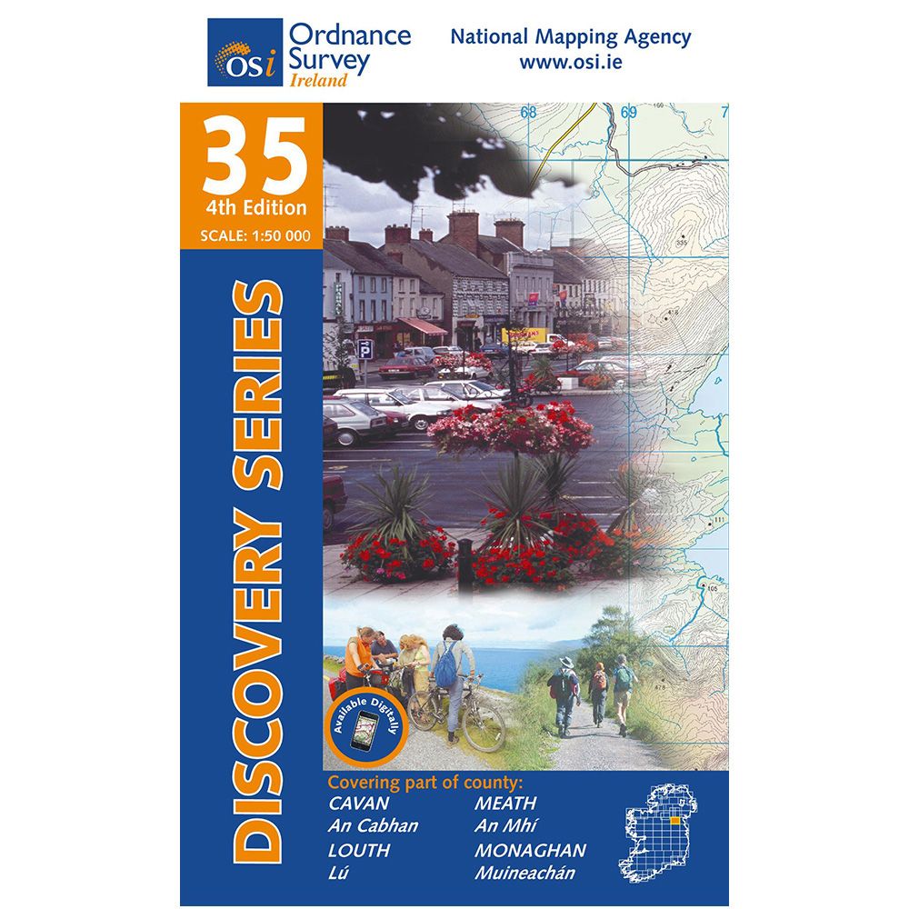 Discovery Series Map - Ordnance Survey Maps OSI | Ordnance Survey Ireland | Portwest Ireland