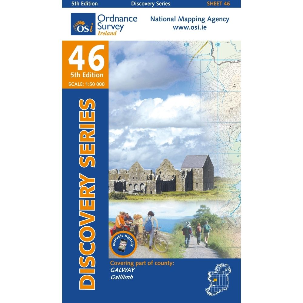 Discovery Series Map - Ordnance Survey Maps OSI | Ordnance Survey Ireland | Portwest Ireland