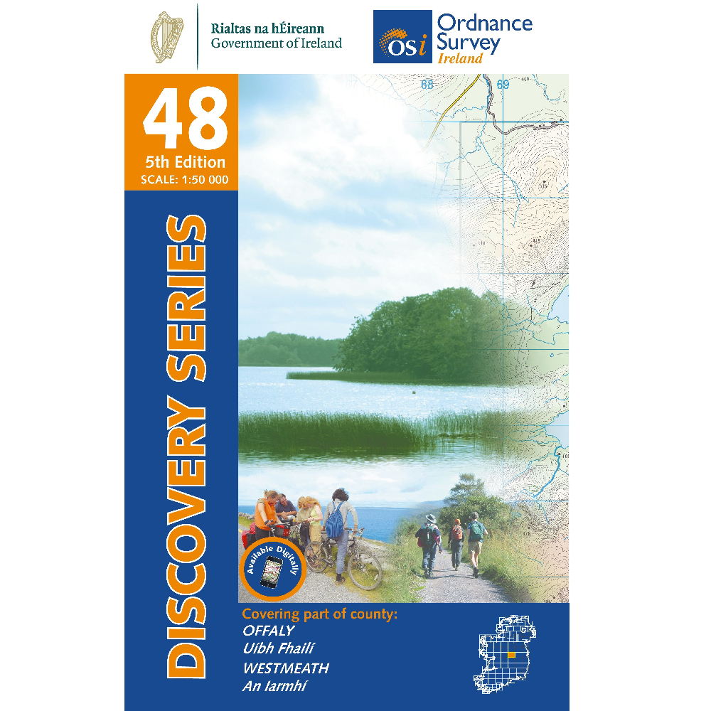 Discovery Series Map - Ordnance Survey Maps OSI | Ordnance Survey Ireland | Portwest Ireland