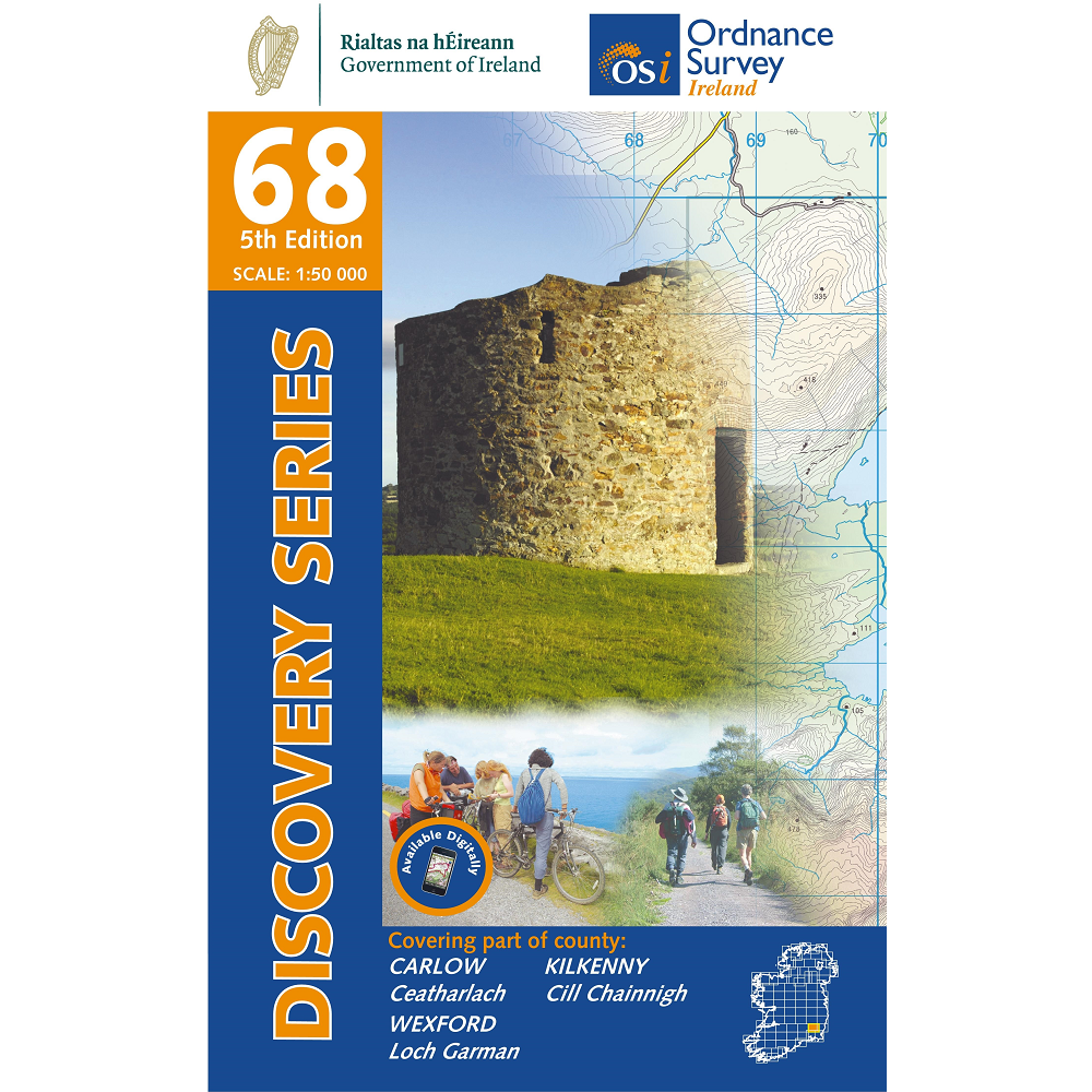 Discovery Series Map - Ordnance Survey Maps OSI | Ordnance Survey Ireland | Portwest Ireland