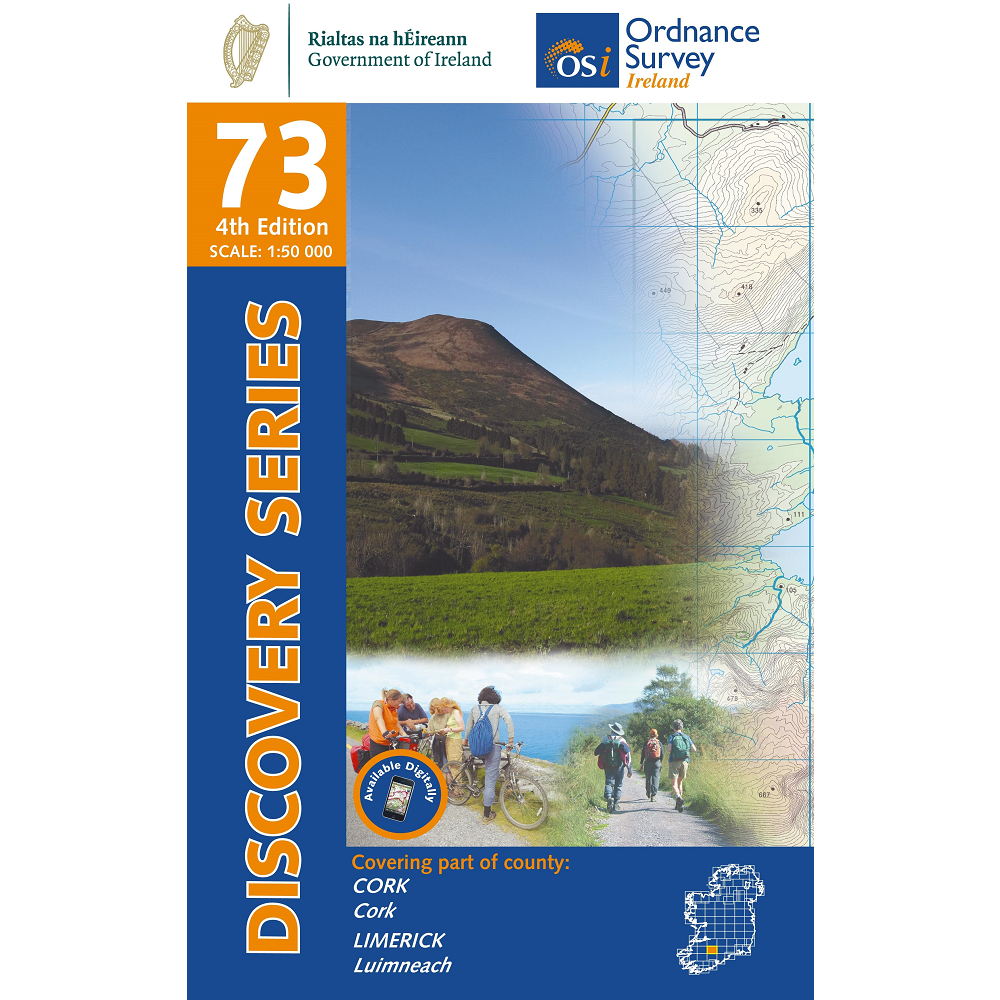 Discovery Series Map - Ordnance Survey Maps OSI | Ordnance Survey Ireland | Portwest Ireland