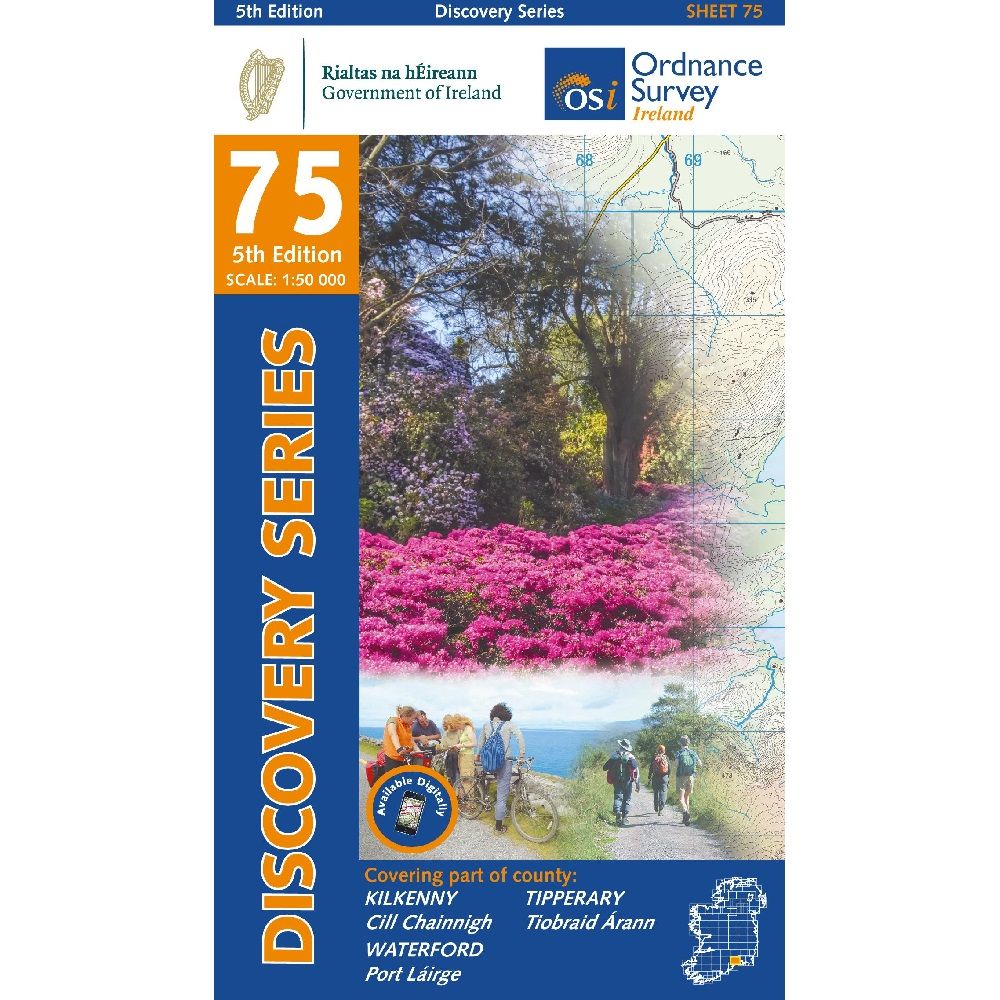 Discovery Series Map - Ordnance Survey Maps OSI | Ordnance Survey Ireland | Portwest Ireland