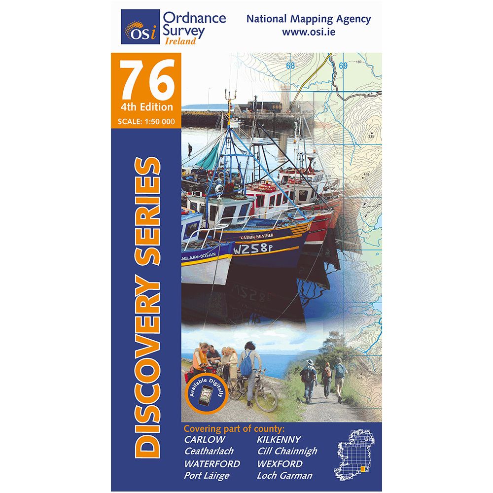 Discovery Series Map - Ordnance Survey Maps OSI | Ordnance Survey Ireland | Portwest Ireland