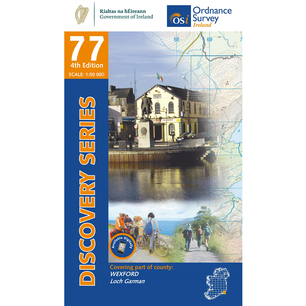 Discovery Series Map - Ordnance Survey Maps OSI | Ordnance Survey Ireland | Portwest Ireland