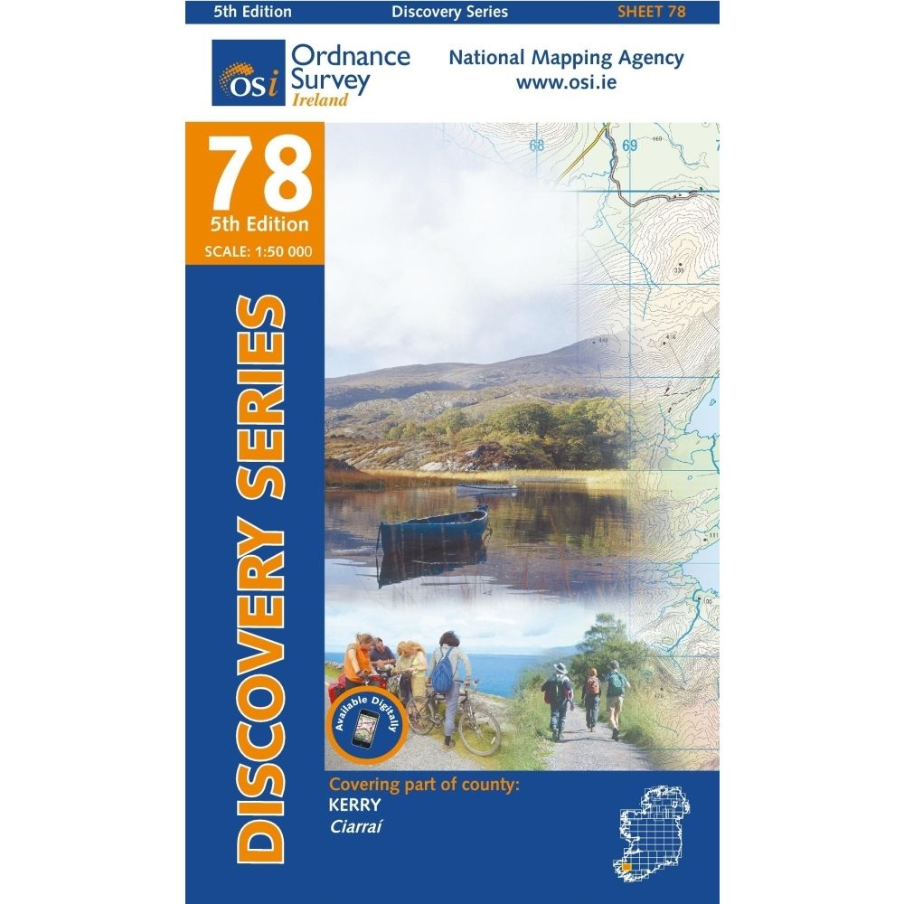 Discovery Series Map - Ordnance Survey Maps OSI | Ordnance Survey Ireland | Portwest Ireland