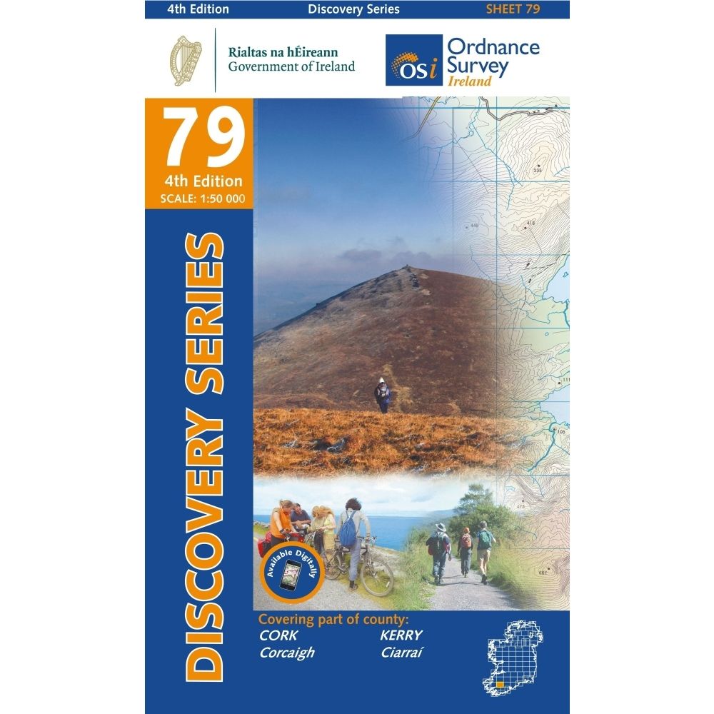 Discovery Series Map - Ordnance Survey Maps OSI | Ordnance Survey Ireland | Portwest Ireland