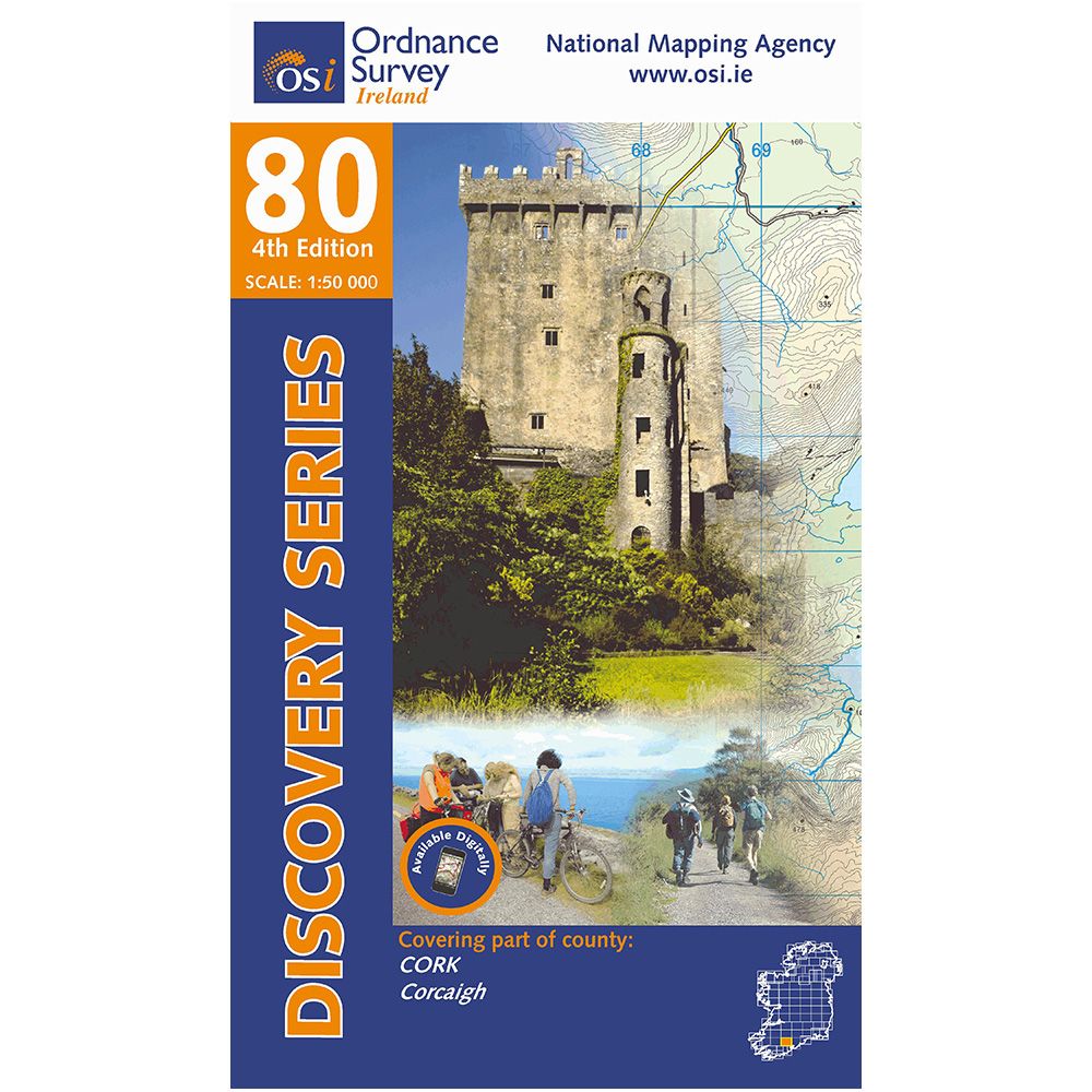 Discovery Series Map - Ordnance Survey Maps OSI | Ordnance Survey Ireland | Portwest Ireland