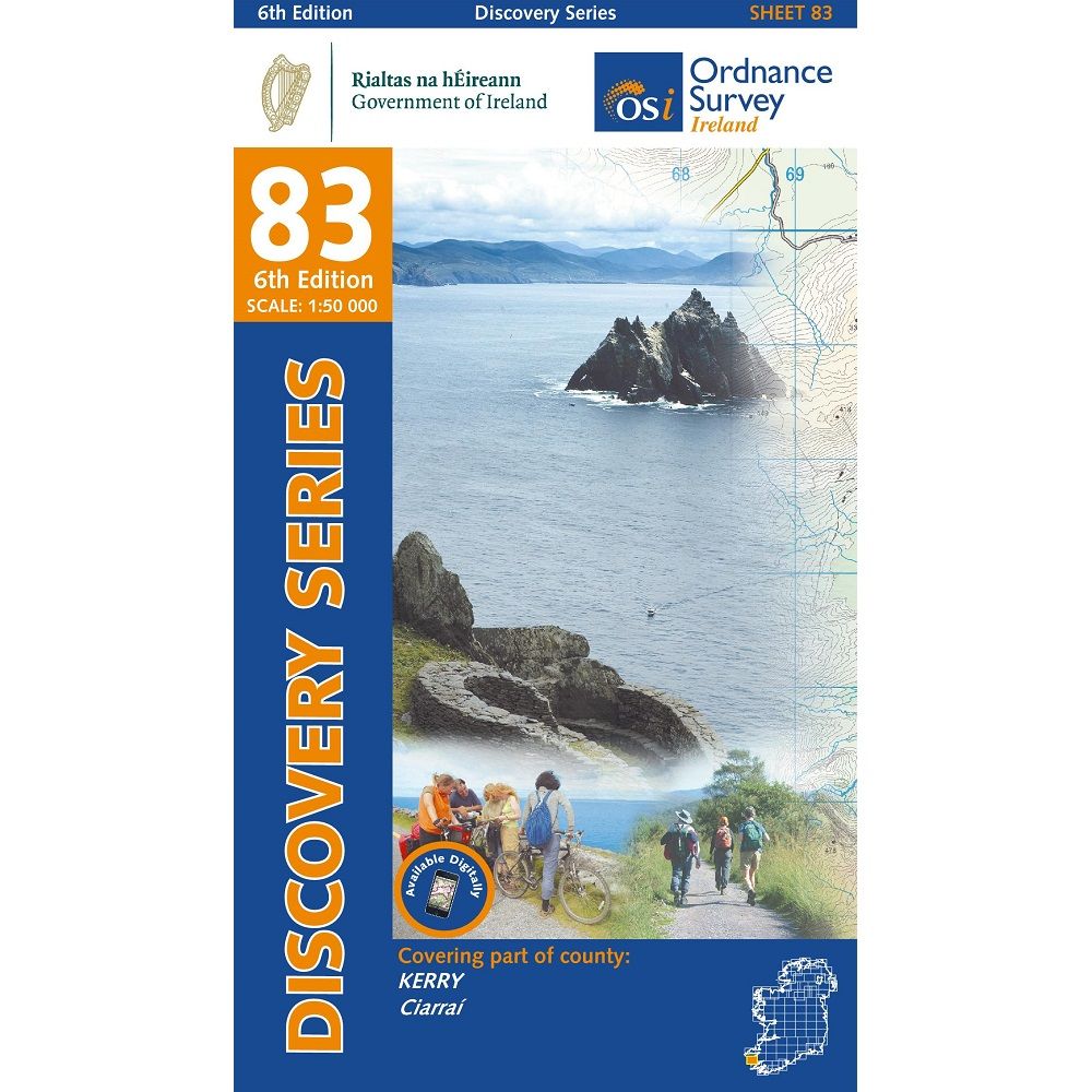 Discovery Series Map - Ordnance Survey Maps OSI | Ordnance Survey Ireland | Portwest Ireland