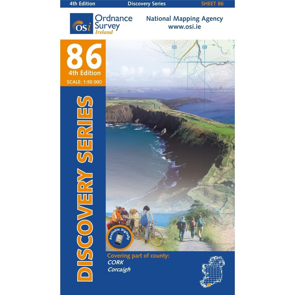 Discovery Series Map - Ordnance Survey Maps OSI | Ordnance Survey Ireland | Portwest Ireland