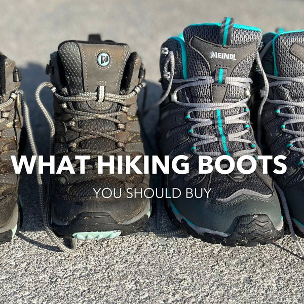 Buying hiking hotsell boots size