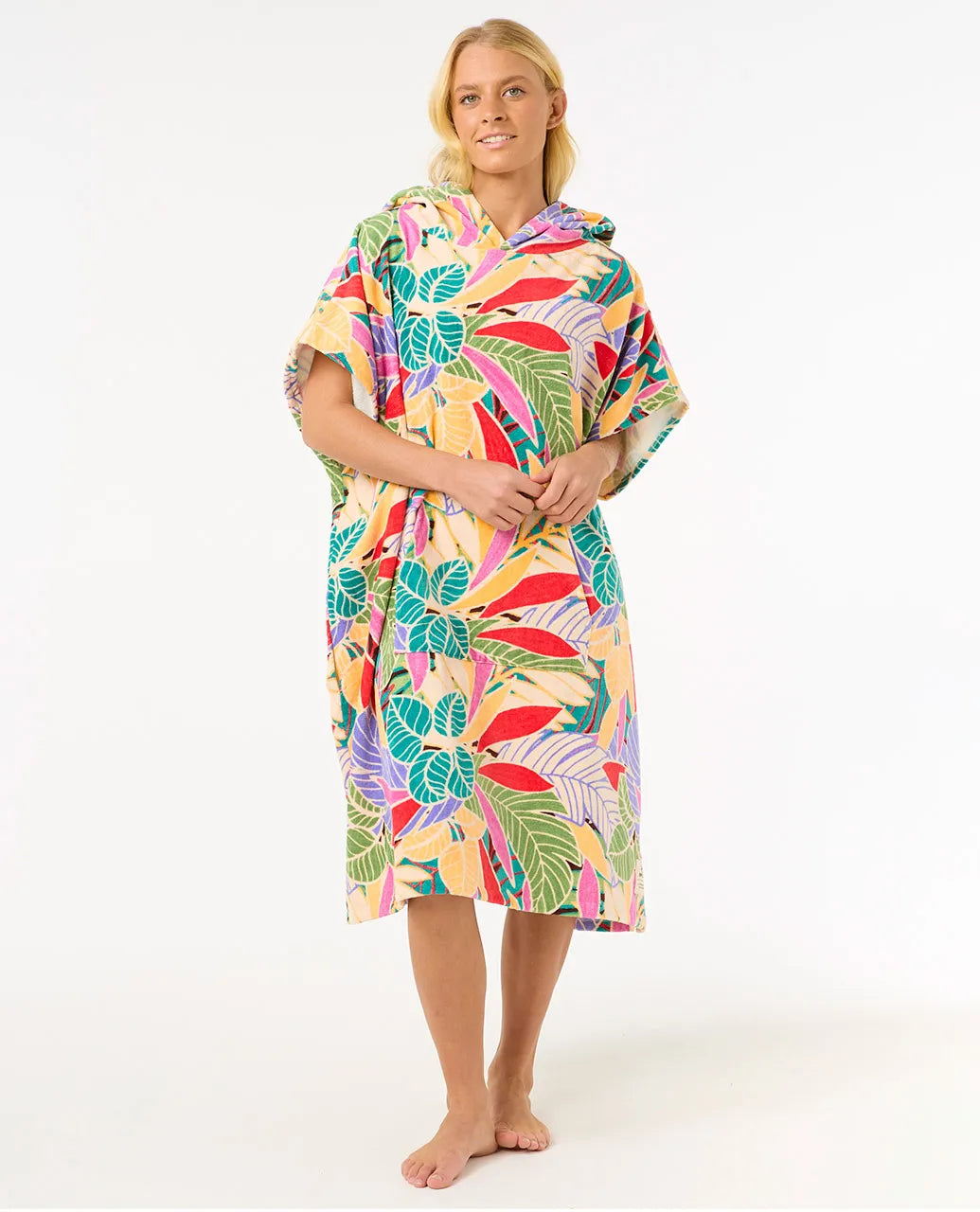 Rip Curl Women's Mixed Hooded Poncho