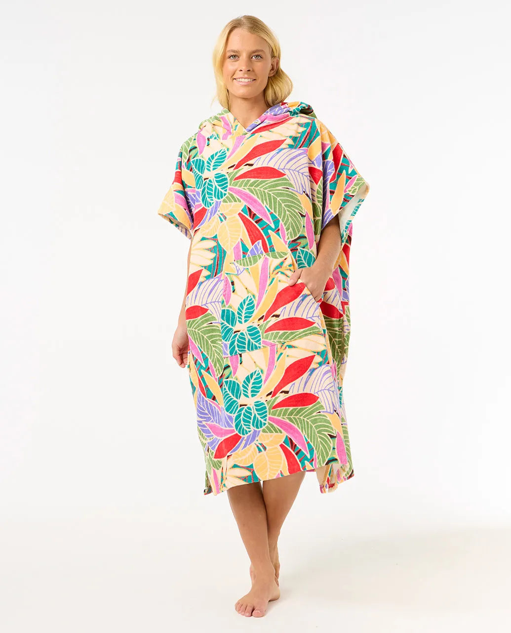 Rip Curl Women's Mixed Hooded Poncho