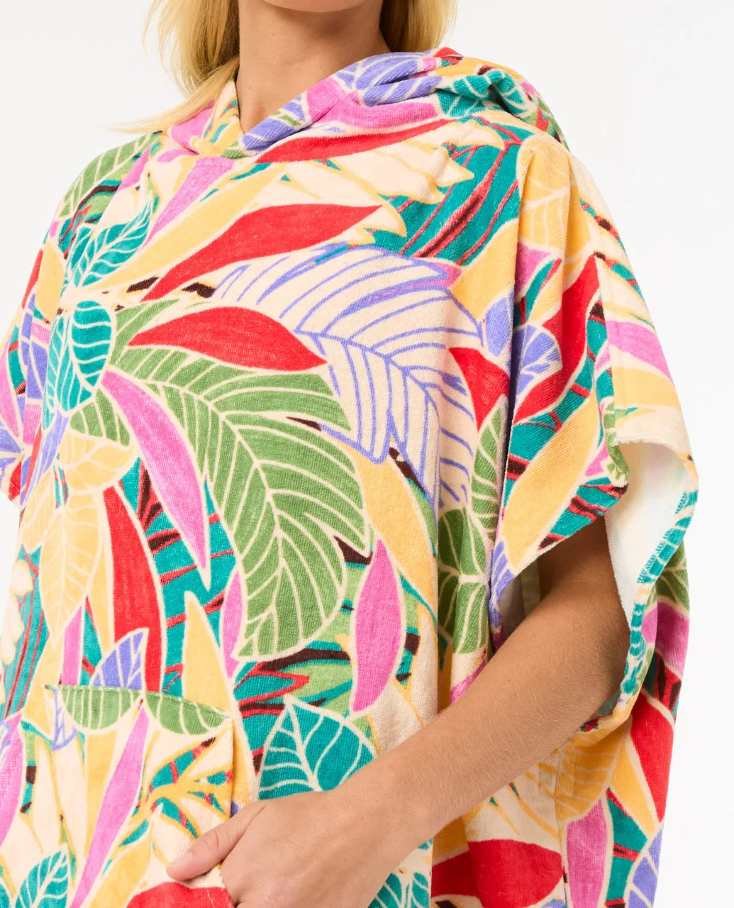 Rip Curl Women's Mixed Hooded Poncho