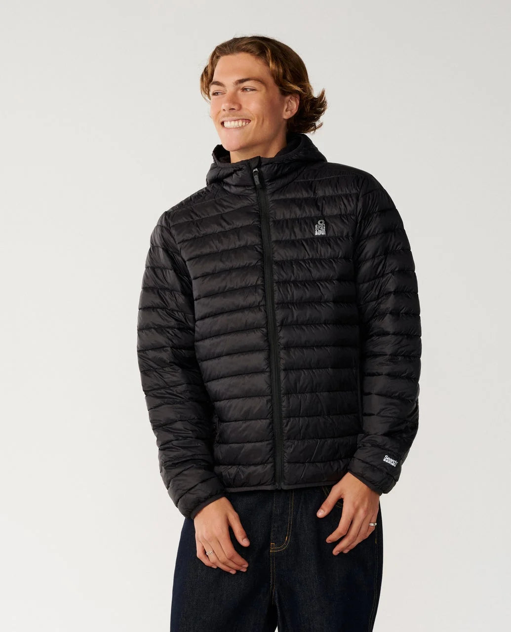 Rip Curl Men's Search Series Puffer DWR Hood