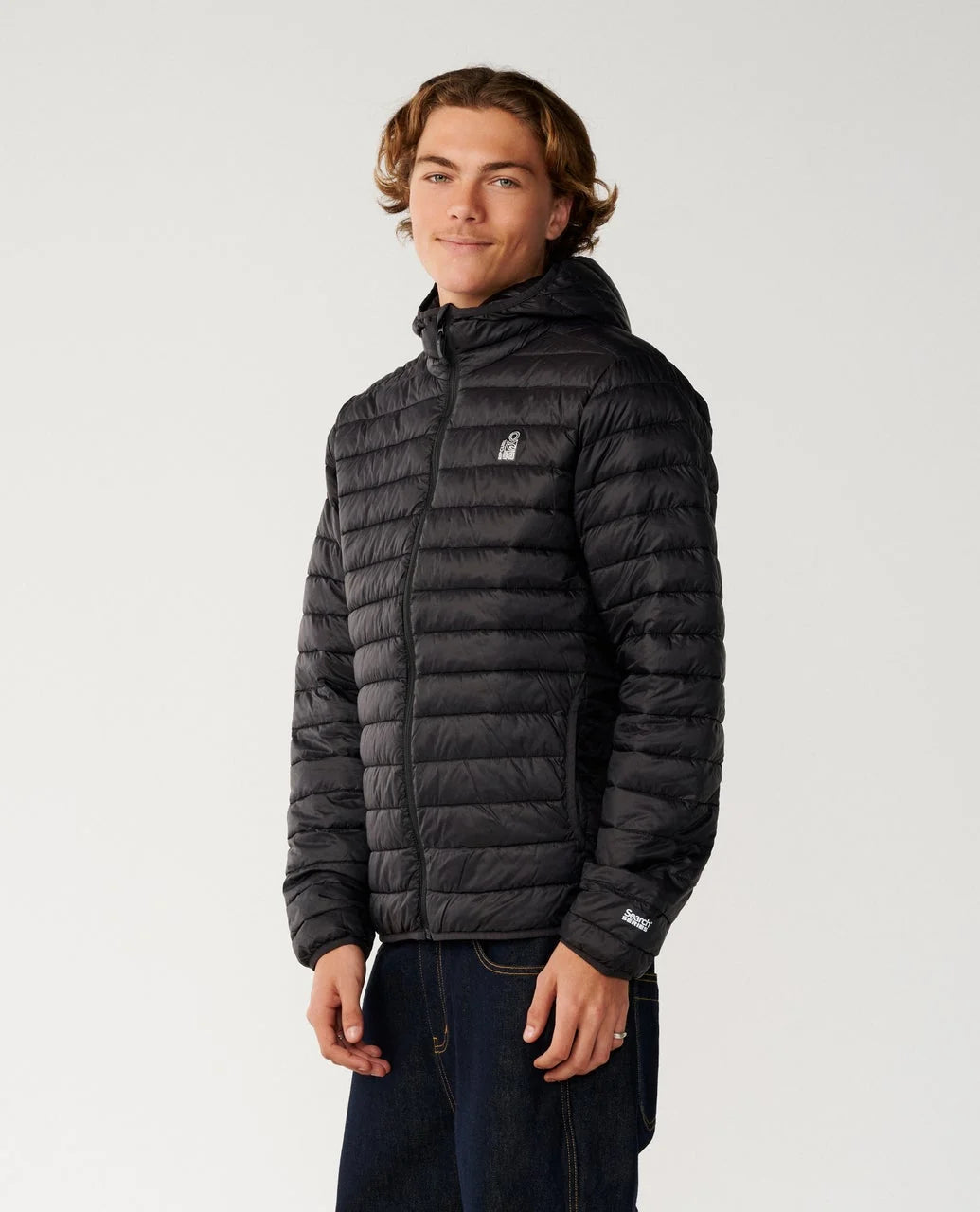 Rip Curl Men's Search Series Puffer DWR Hood