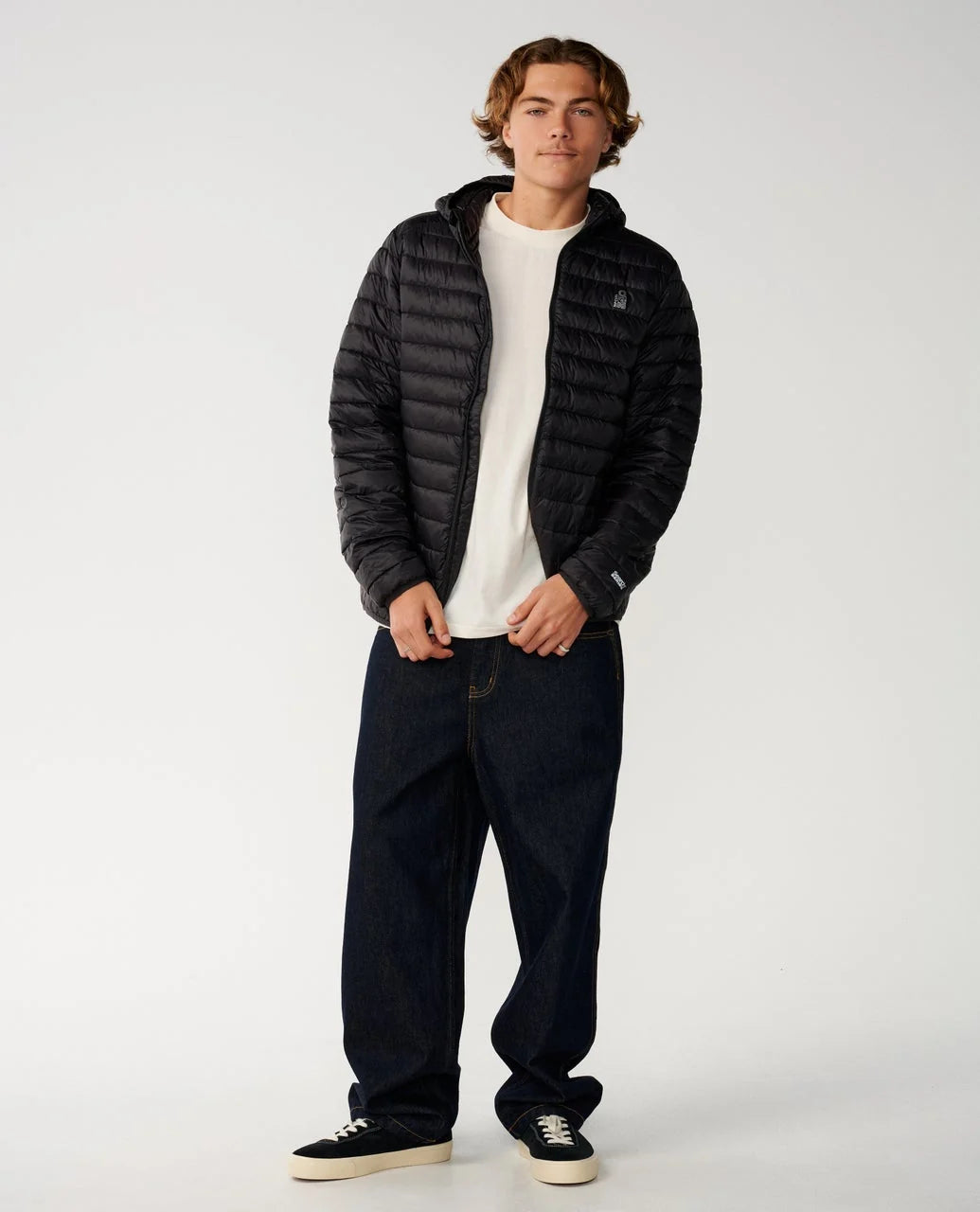 Rip Curl Men's Search Series Puffer DWR Hood