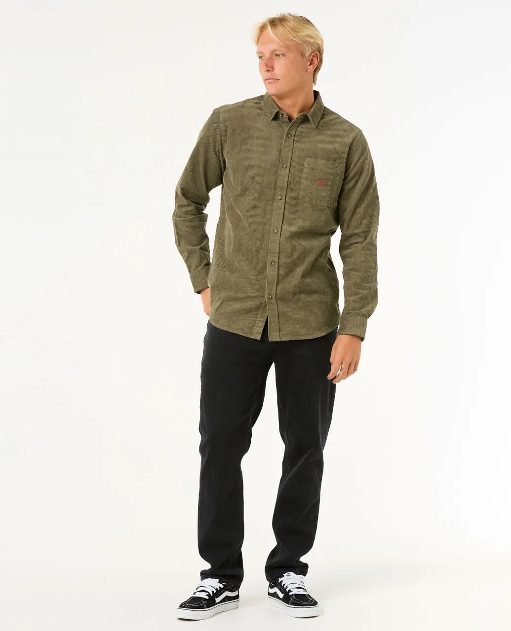Classic Surf Cord Long Sleeve Shirt | RIPCURL | Portwest - The Outdoor Shop