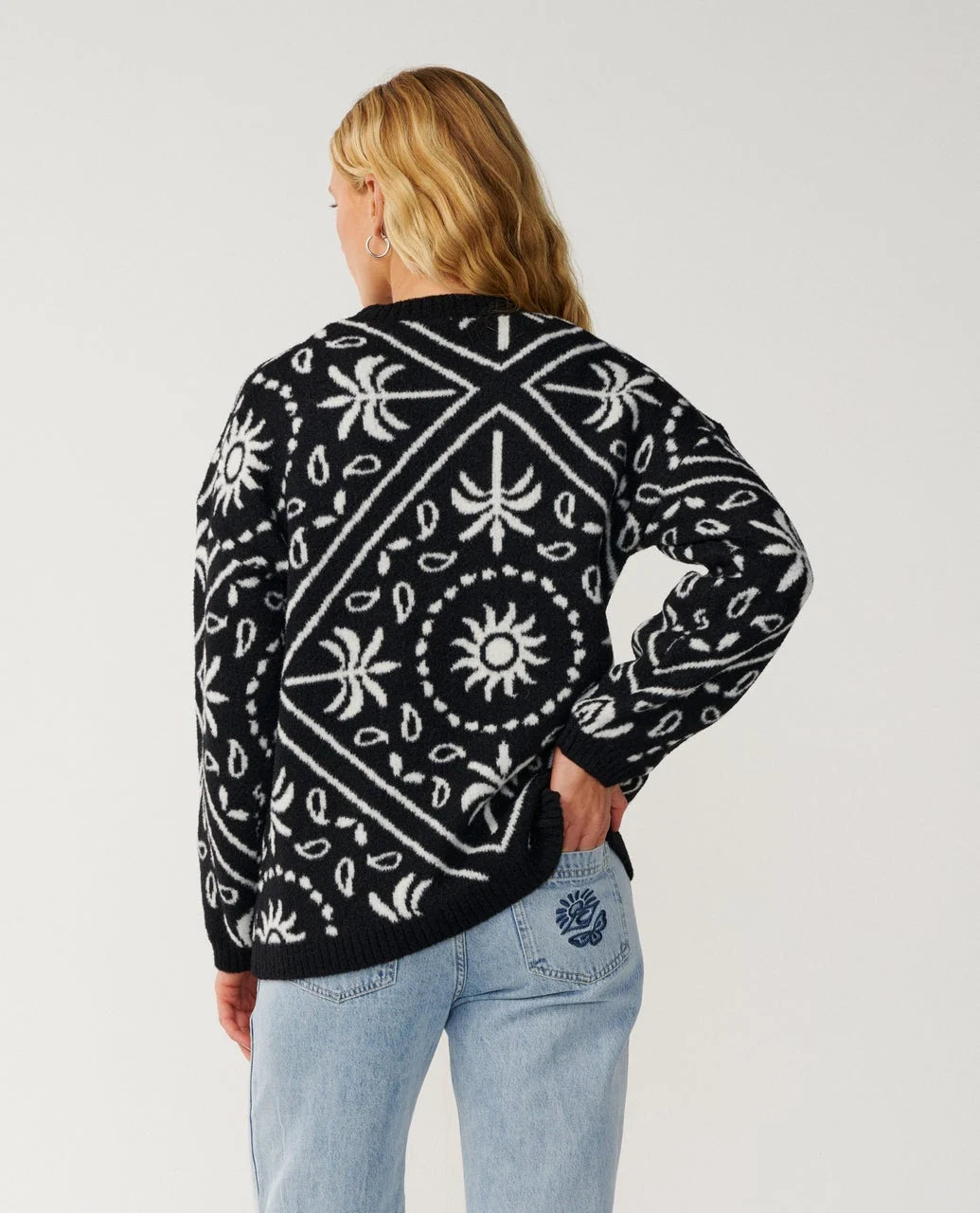 Rip Curl Women's Bossa Nova Bandana Knit Crew