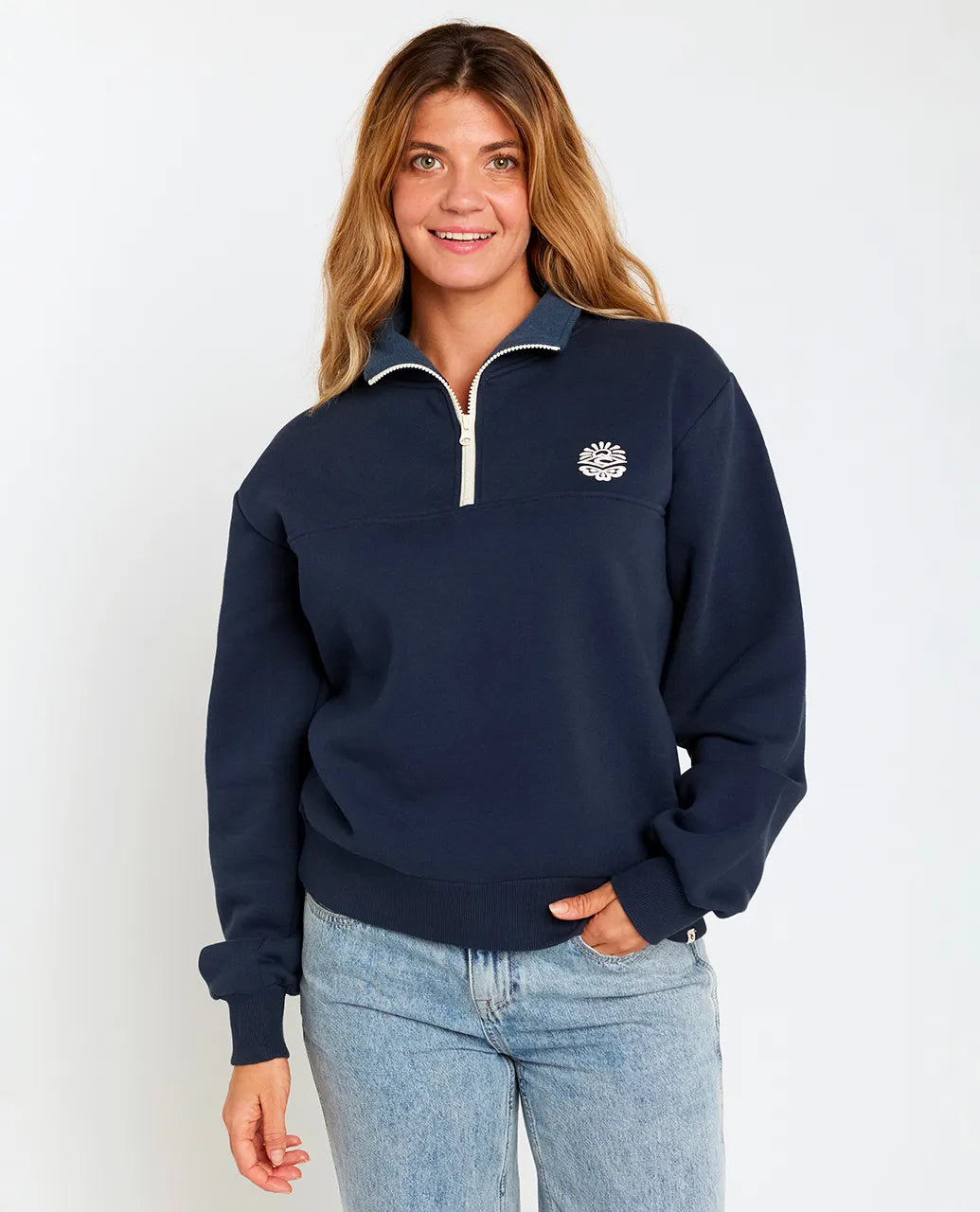 Rip Curl Women's Fortaleza Half Zip Fleece