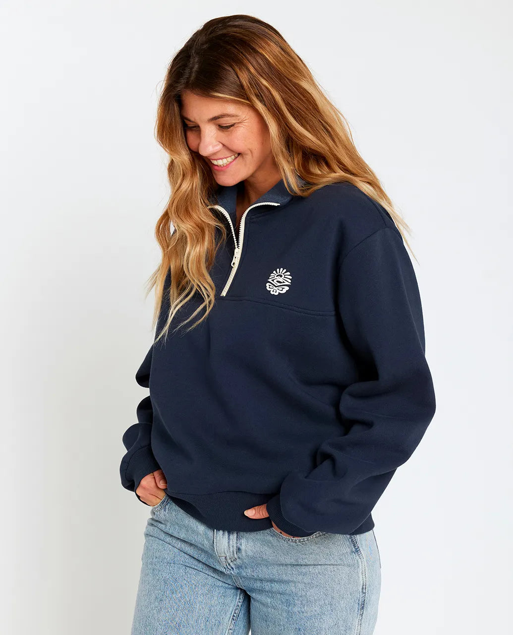Rip Curl Women's Fortaleza Half Zip Fleece