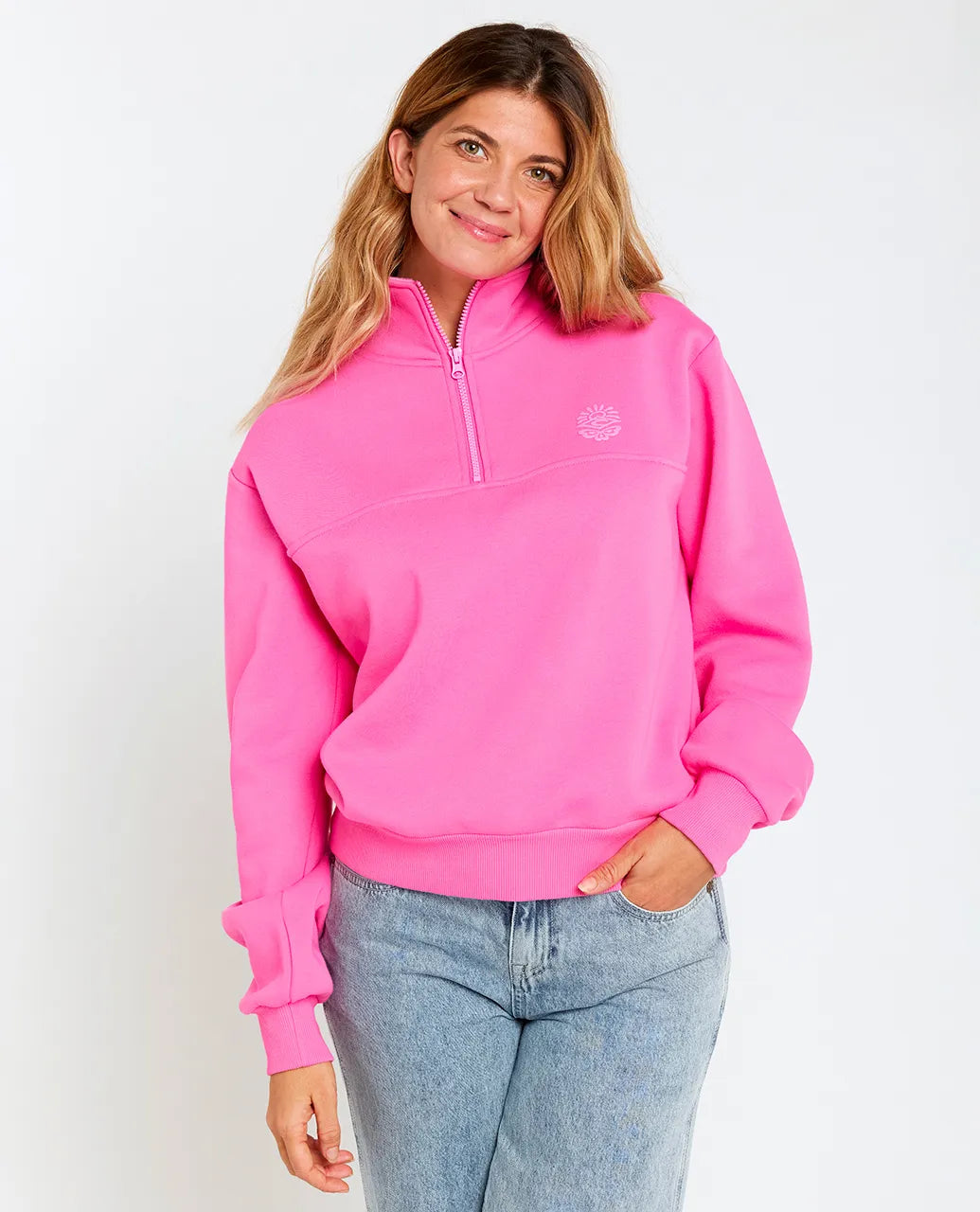 Rip Curl Women's Fortaleza Half Zip Fleece