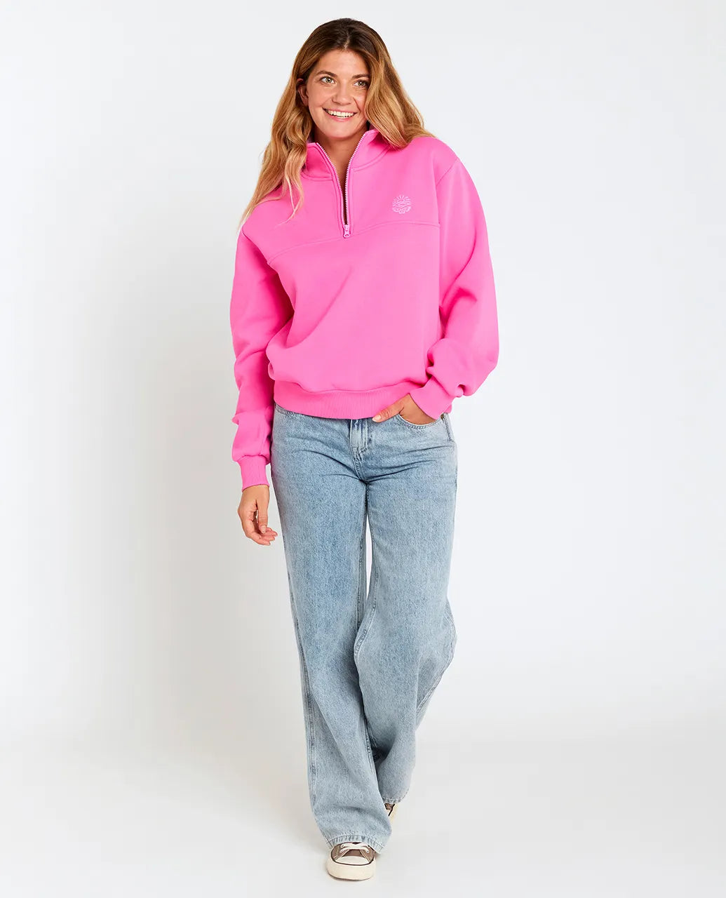 Rip Curl Women's Fortaleza Half Zip Fleece