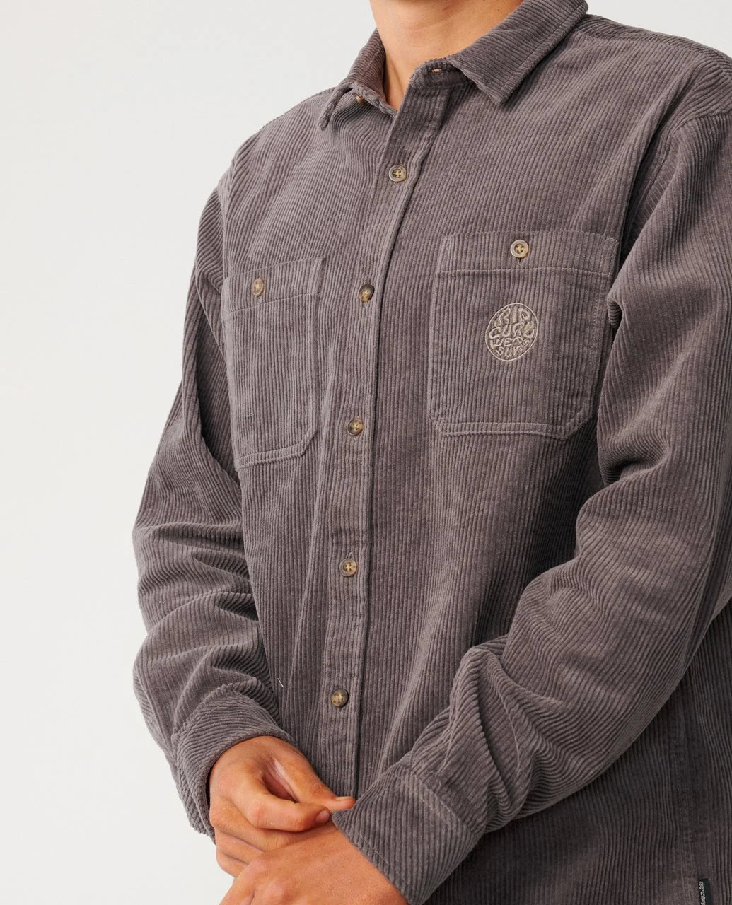 Rip Curl Men's Premium Surf Cord Long Sleeve Shirt