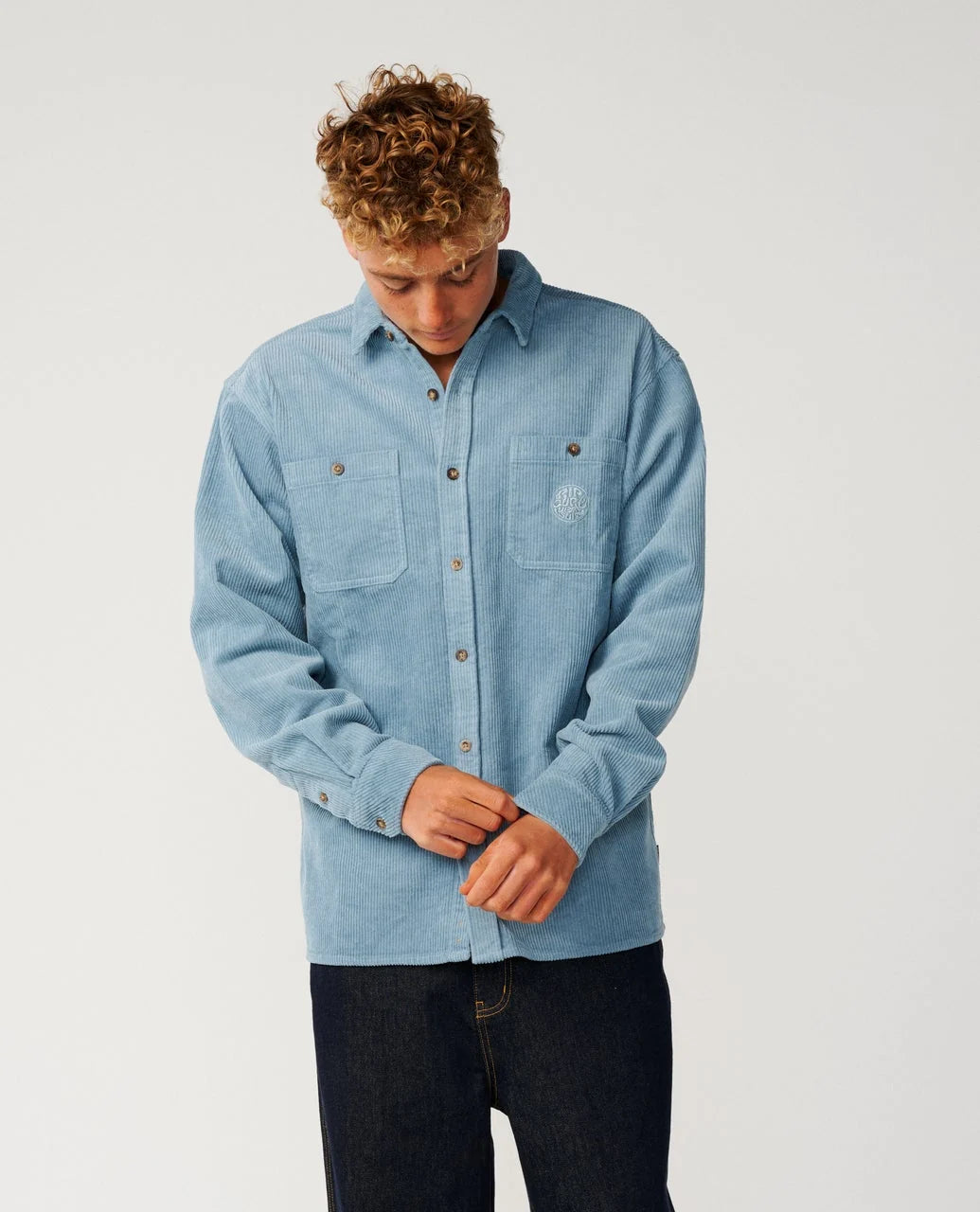 Rip Curl Men's Premium Surf Cord Long Sleeve Shirt