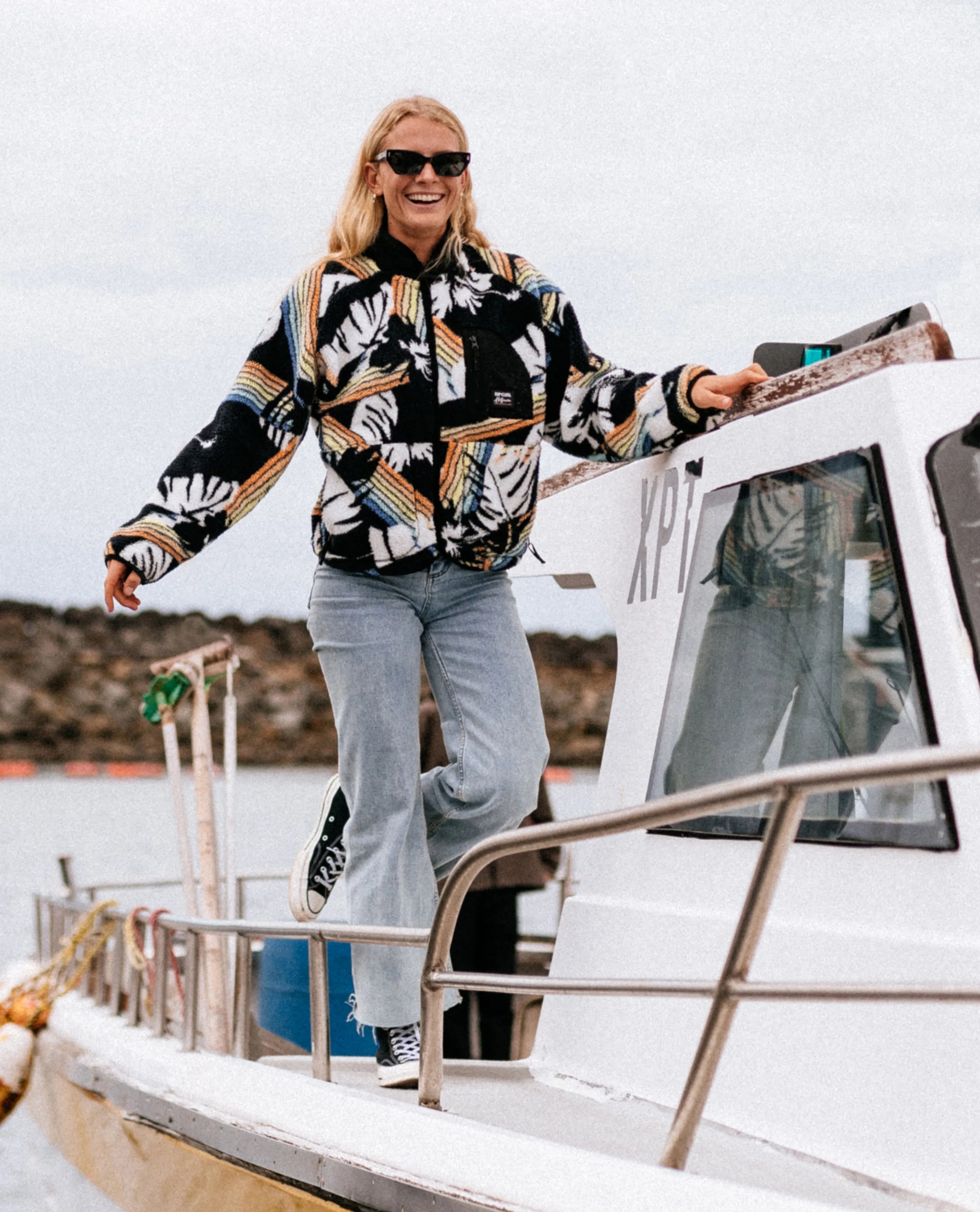 High Tide Hoffman Polar Fleece | RIPCURL | Portwest - The Outdoor Shop